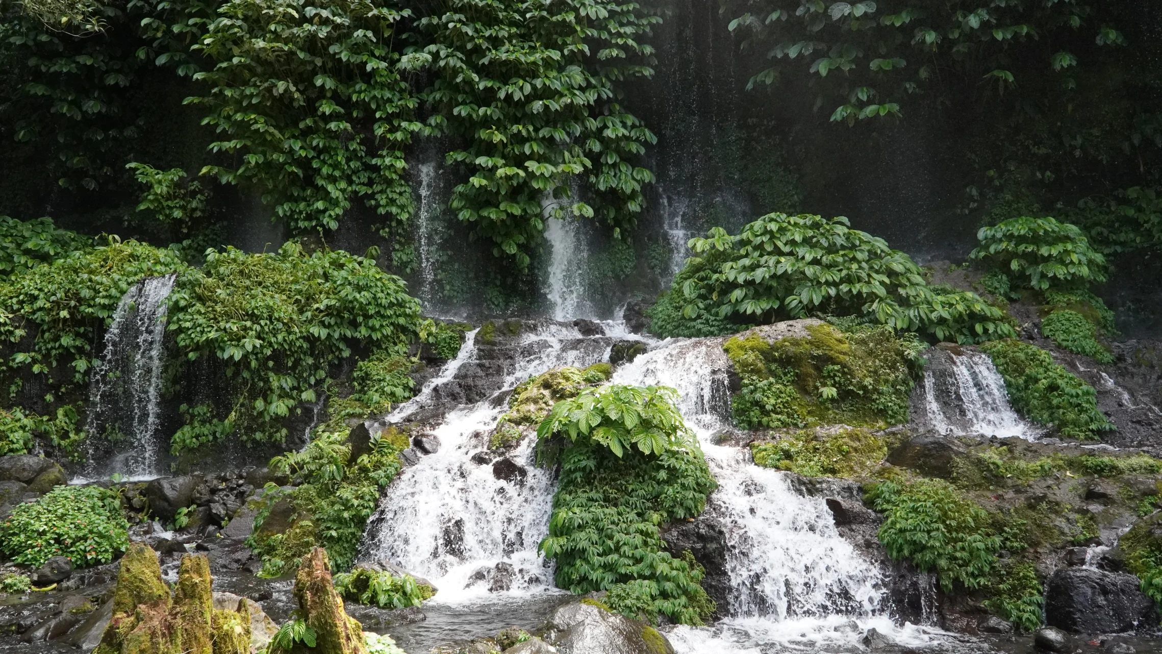 waterfalls at daytime
